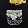 Women's Micro-Paved Diamond Combination Ring