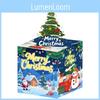 Decor Holiday Money Box With Snowy Night Theme For Christmas And Year New