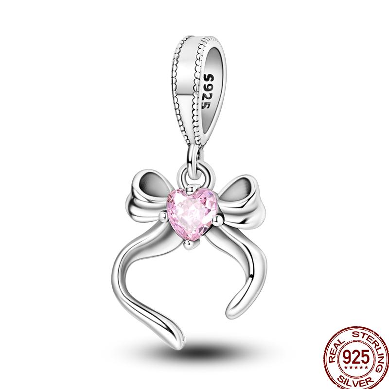 Copper Shiny Zircon Classic Classical Flower Series Charm Beads Suitable Fit 3Mm Original Charm Bracelet