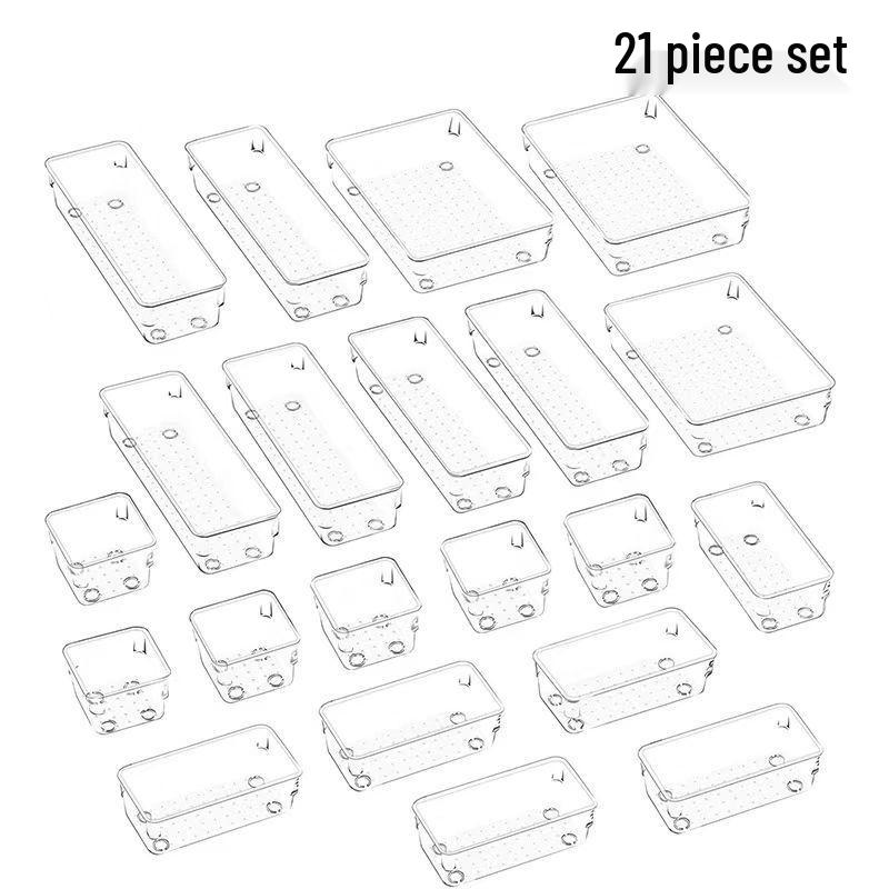 Desktop Organizer Box: Built-in Drawer for Stationery, Markers, and Colored Pencils. Ideal for Students and Office Use.