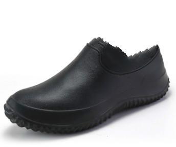 Professional Men S Rain Shoes Non-Slip Waterproof Oil-Proof Kitchen Working Shoes Resistant Men Chef Shoes Ankle Garden Shoes 35