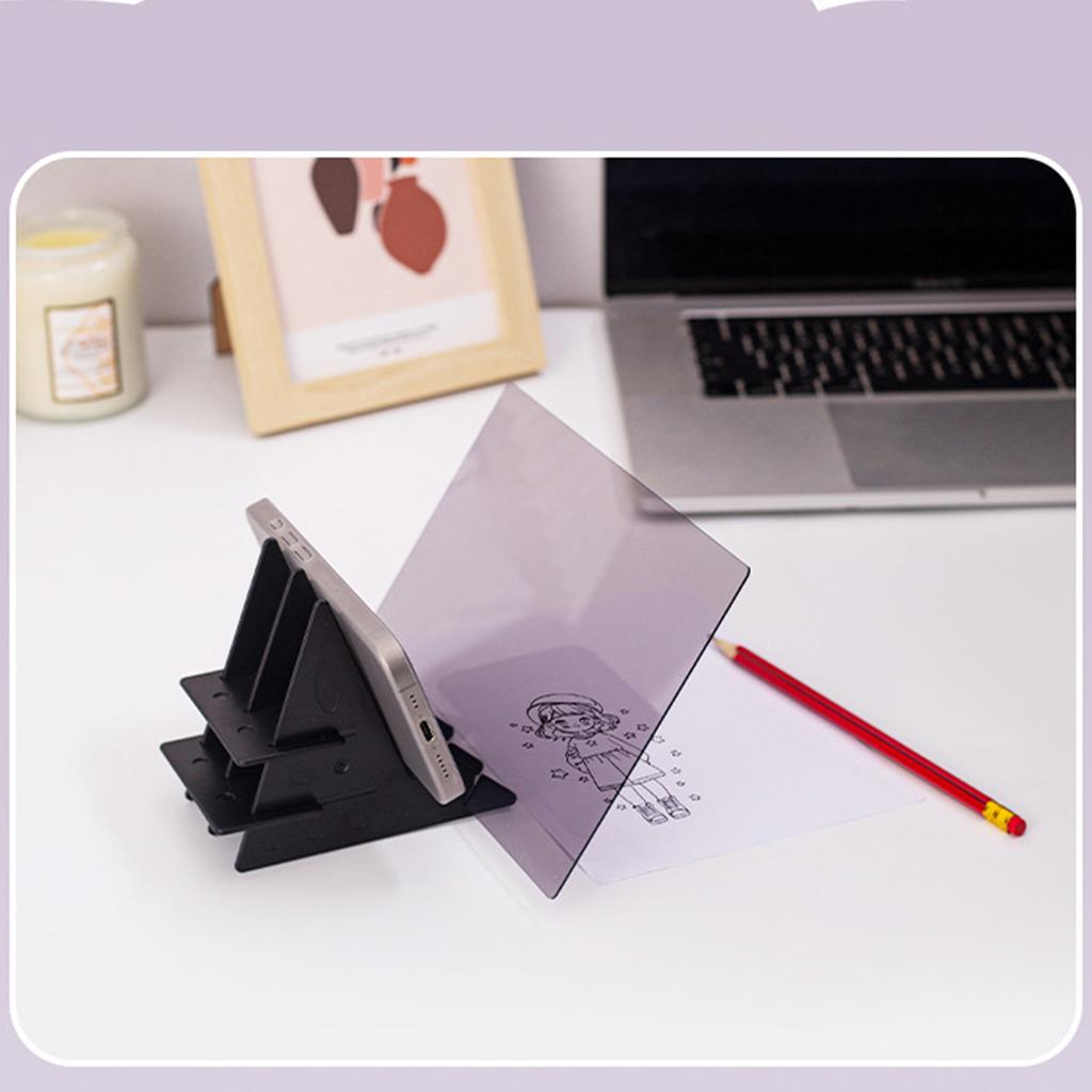 Optical Tracing Drawing Board for Beginners and Artists 6.5/9/12inch Portable and Practical for Various Tracing Copying