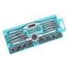 Metal Carbon Steel Tapping Tooth Set with Storage Box Durable Wear-Resistant High Precision Wide Size Range Tapping Tooth Kit
