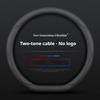 Breathable Car Steering Wheel Cover Nissan Qashqai Juke X-Trail Patrol Note Leaf Altima Murano Rogue Pulsar Sentra Teana Tiida
