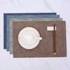 Non-Slip Placemat Heat Resistant Dining Table Mat for Plates Bowls Cups Teapots Reusable Washable Coaster for Kitchen Outdoor Use