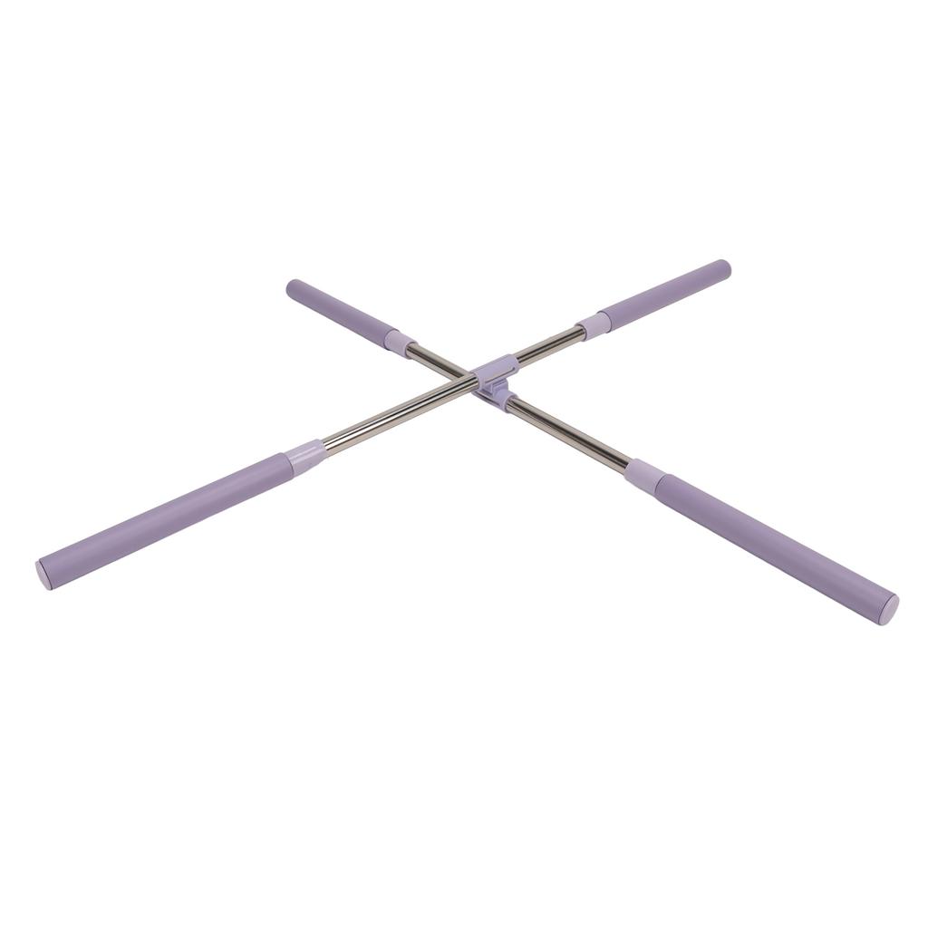 Posture Stick Stretching Tool Men Women Ergonomic Retractable Back Posture Stick Purple