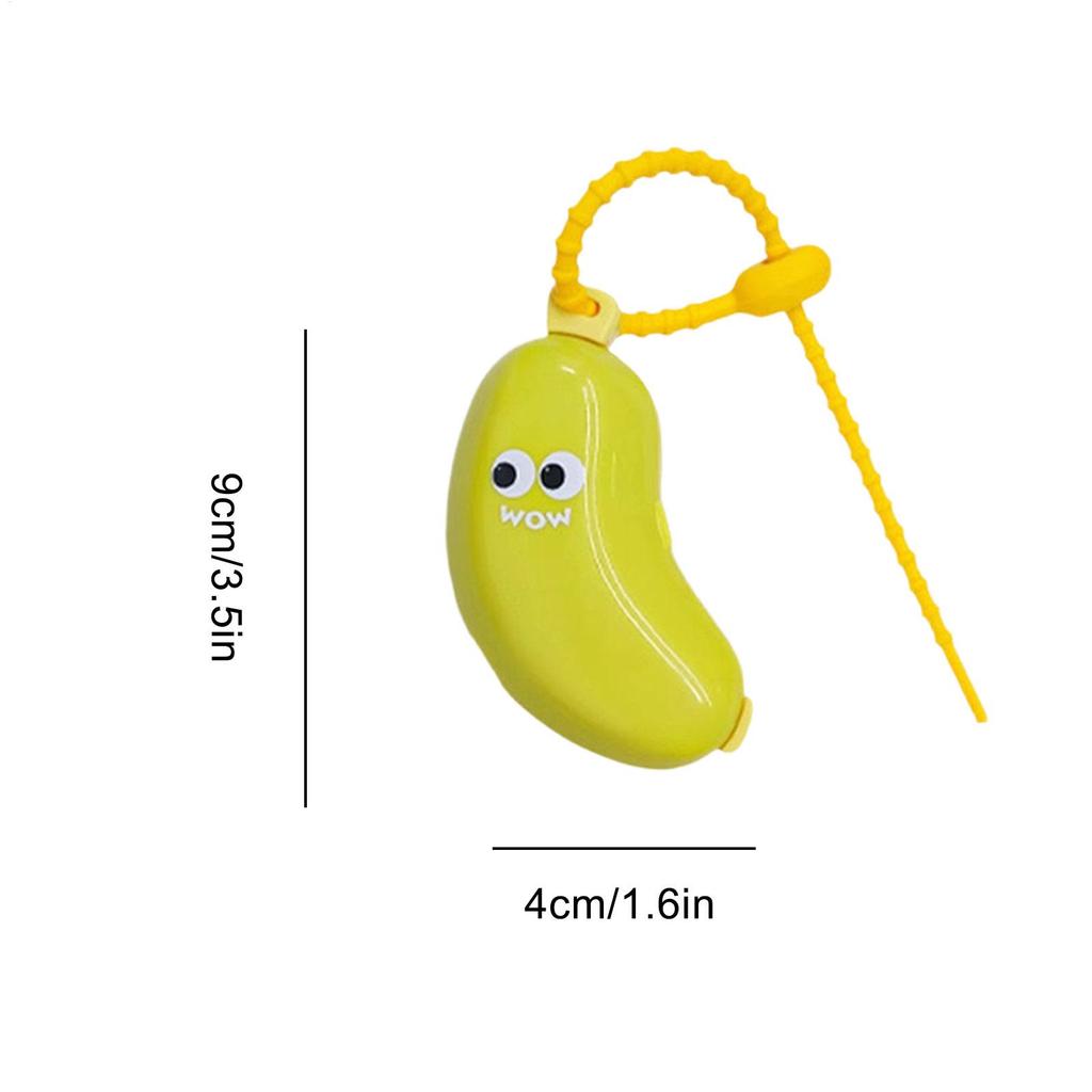Travel Toothbrush Head Covers Toothbrush Covers Banana Shape Portable Toothbrush Protector Dustproof Containers for Family