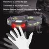 Mini COB Sensor Headlight Induction Headlamp Camping Flashlight Hunting Head Torch