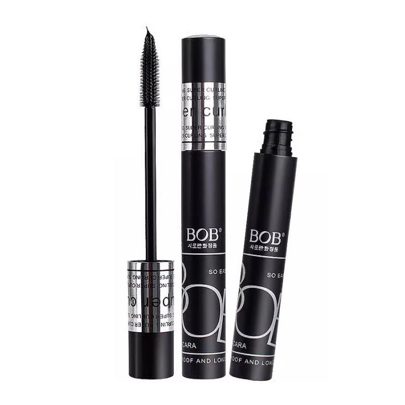 BOB Waterproof Mascara - Fine Comb, Smudge-Proof, Long-Lasting, Lengthening, Curling, Root Definition.