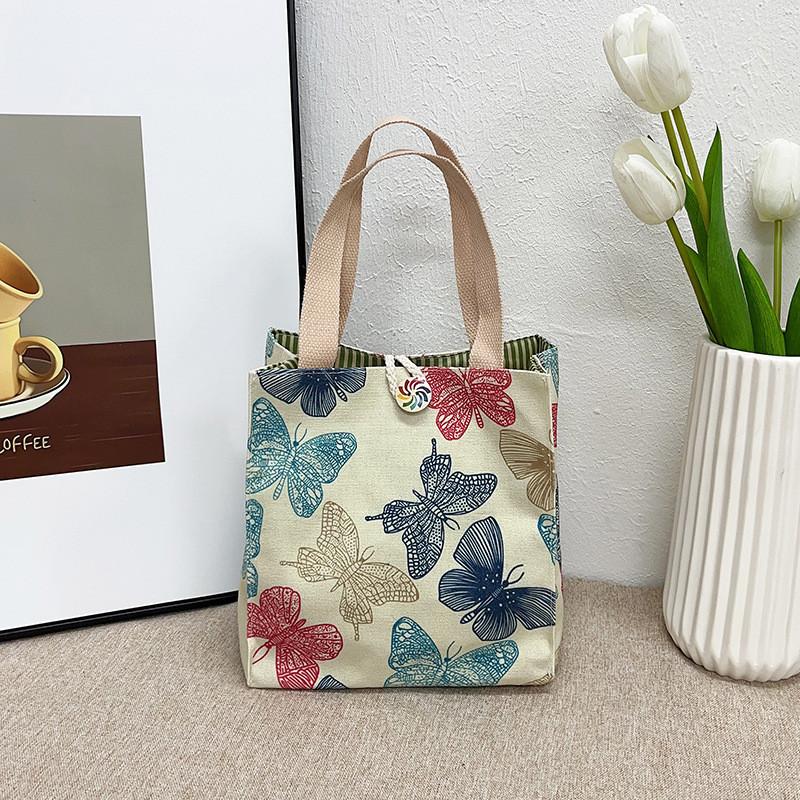 Large Capacity 2024 Stylish Casual Tote Bag For Work With Fun Cartoon Design And Comfortable Fabric