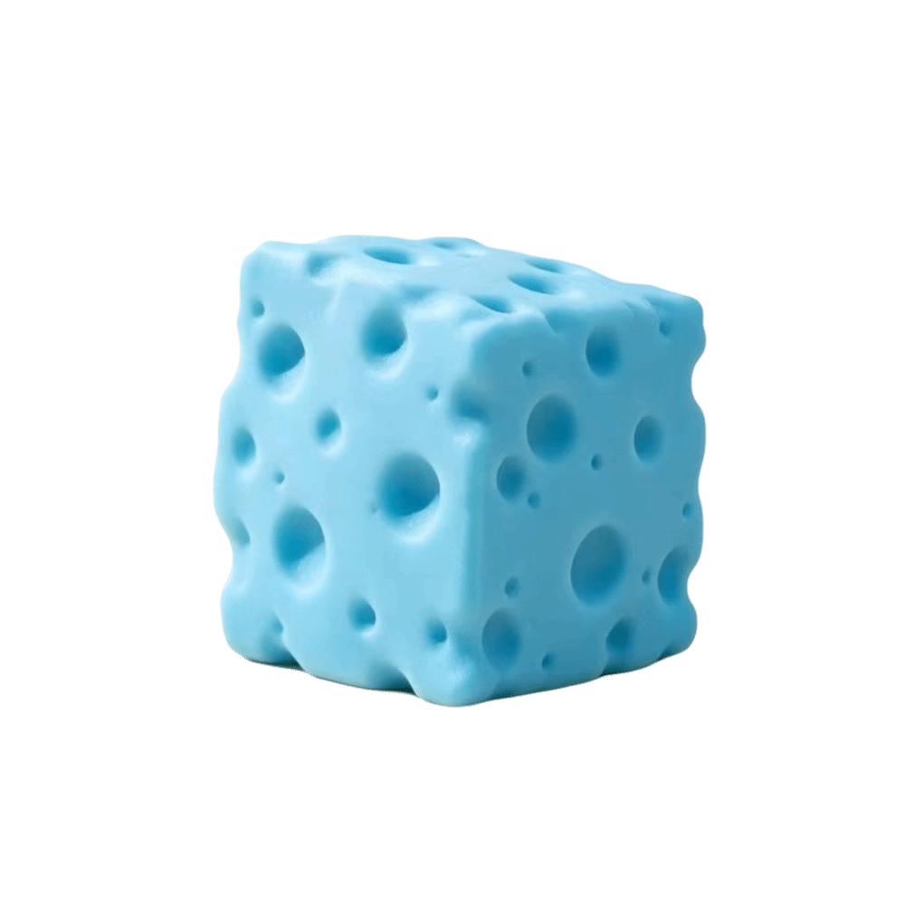 Moldable Cheese Block Squishy Toy Hand Relax Cheese Slow Rebound Toy Children's Gifts