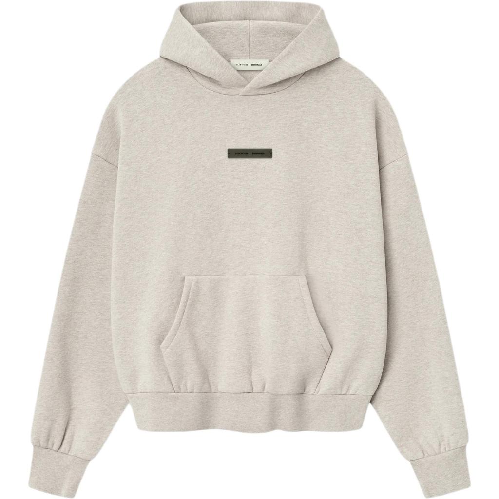 Fear of God Essentials Classic Hoodie Heather Stone Unisex Tops Grey 192SP252052F