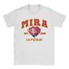 KPop Demon Hunters Huntrix Mira T-Shirt for Men  Awesome Pure Cotton Tee Shirt Round Neck Short Sleeve T Shirt Clothing