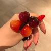 Red Hair Band Cherry Elastic Women's Hair Tie, High Elasticity, Cute Fruit Hair Tie, Versatile Hair Accessory