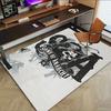 1pc Sons of Anarchy Themed Office Carpet Chair Mats - Durable Polyester Rug for Home Theater, Office, Dorm Room Decor - tA88