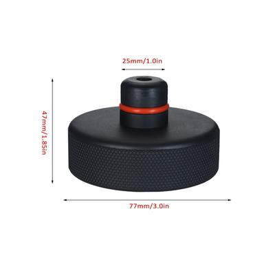 Coussinets de levage de remplacement pour Tesla modèle 3SXY, paquet de 4 coussinets de cric en caoutchouc avec étui de rangement,