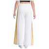 Girls Liturgical Dance Pants Metallic Patchwork Wide Leg High Waist Elastic Waistband Performance Trousers