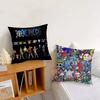 Cartoon Throw Pillow Covers Living Room Decoration Printed Sofa Cushion Cover Polyester Soft Pillowcase