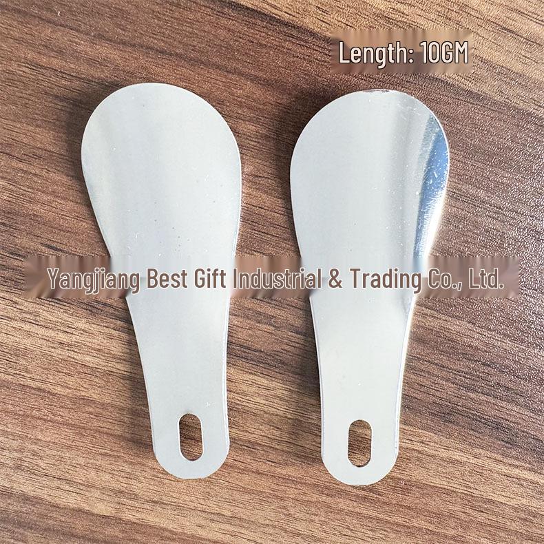 

Stainless Steel Shoehorn - Lazy Person s Shoe Aid & Lifter Tool