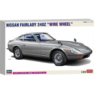 Hasegawa Nissan Fairlady 240Z Wire Wheel Plastic Model Kit 20757 1/24 (Car)