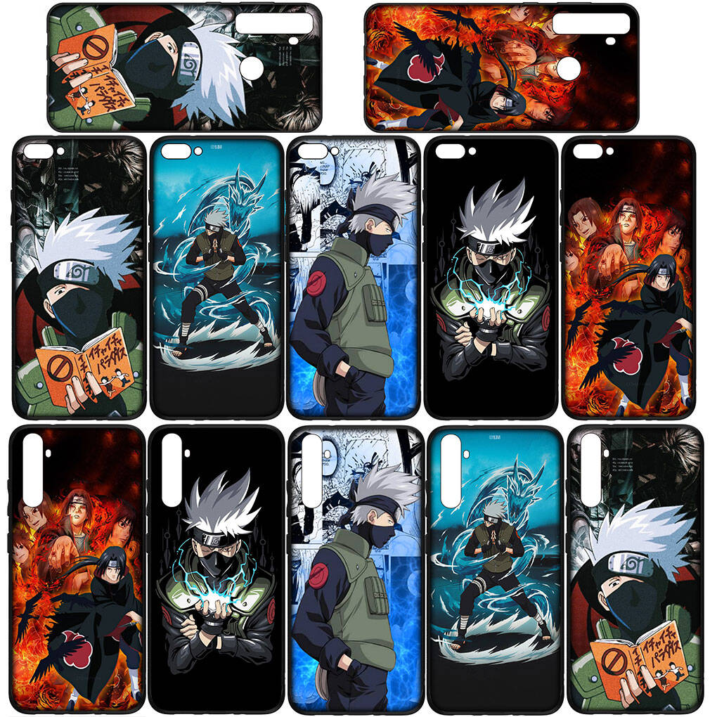 Handyhülle für iPhone 17 15 16 Plus Redmi Note 14 12 11 13 Pro Max Huawei P30 P20 Lite OPPO A60 A40 A80 A18 A16 A54 Kakashi Anime Itachi Naruto Hülle