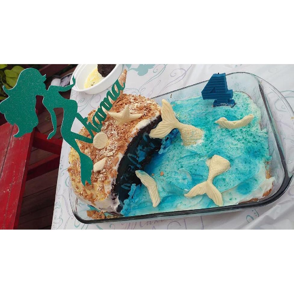 Silicone Mermaid Tail Mold Baking Cake Decoration Jelly Sugar Craft Chocolate Fondant Gumpaste Pastry Clay Candy Making Ice Cube Tray Fimo Soap Molds