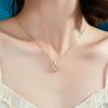 2021 Silver-Plated Women's Necklace, Non-Fading Niche Jewelry Clavicle Chain - Ideal Qixi Valentine’s Day Gift