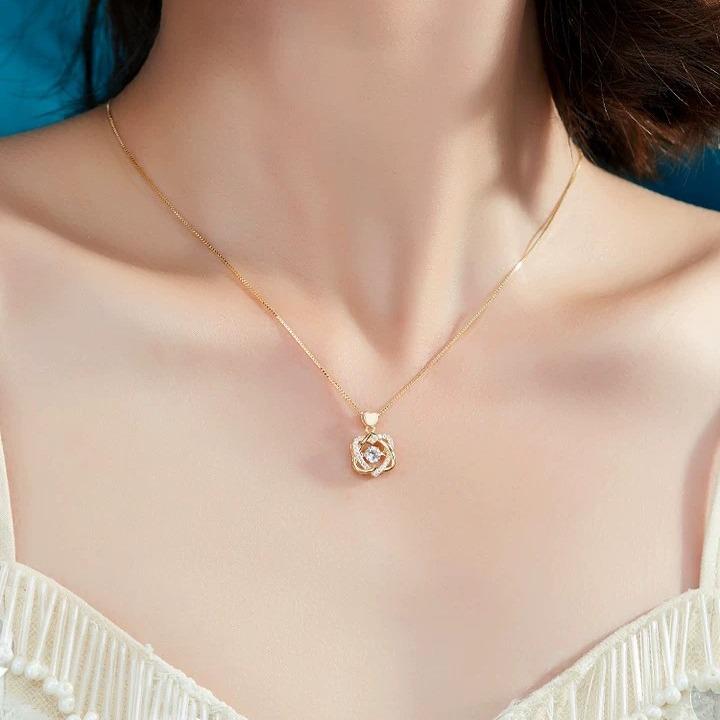 2021 Silver-Plated Women's Necklace, Non-Fading Niche Jewelry Clavicle Chain - Ideal Qixi Valentine’s Day Gift