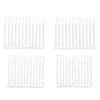 48pcs Ear Wax Removal Sticks Reusable Resin Soft Washable Ear Cleaning Swabs for Daily Use