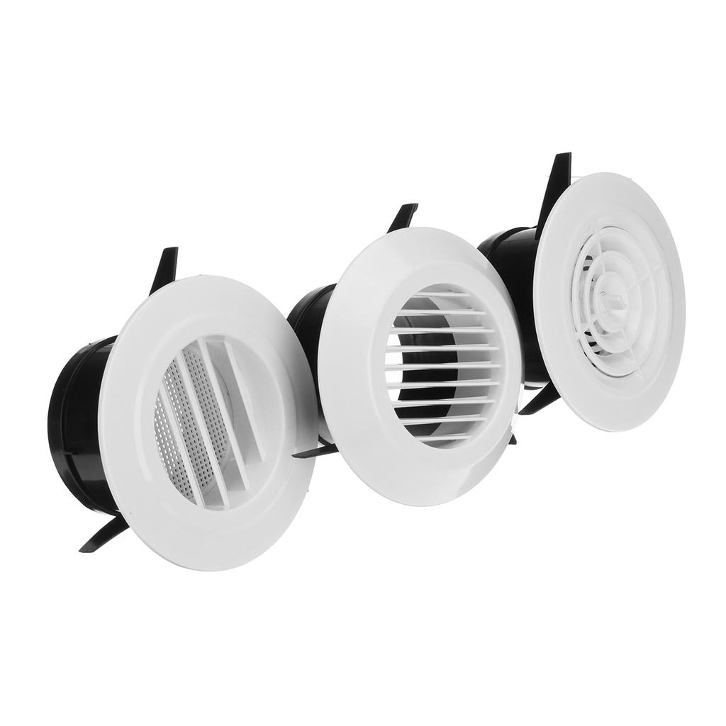 Buy Air Vent Outlet Grille Wall Ceiling Round Ventilation Cover Corner