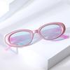 NeoRetro 20300 Hässliche Sonnenbrille C3 Spiegel Lila