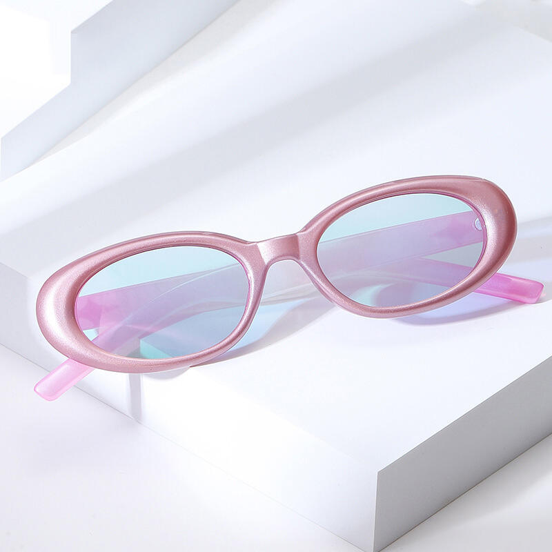 NeoRetro 20300 Hässliche Sonnenbrille C3 Spiegel Lila