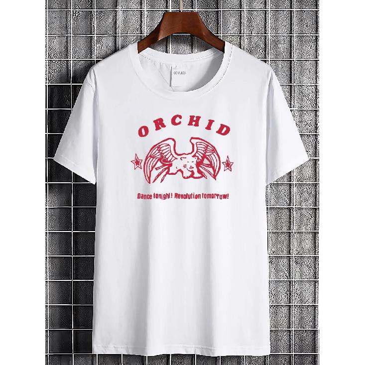 Orchid Dance Tonight T Shirt Screamo Punk Music Ampere Jeromes Dream Raein Y058 Breathable Designer Clothes Stylish Graphic Men S Casual Streetwear S белый