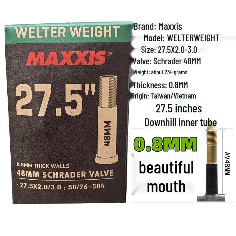 MAXXIS Bicycle Ultra-light Inner Tube for Mountain/Road Bikes: 26", 27.5", 29", 700x23C