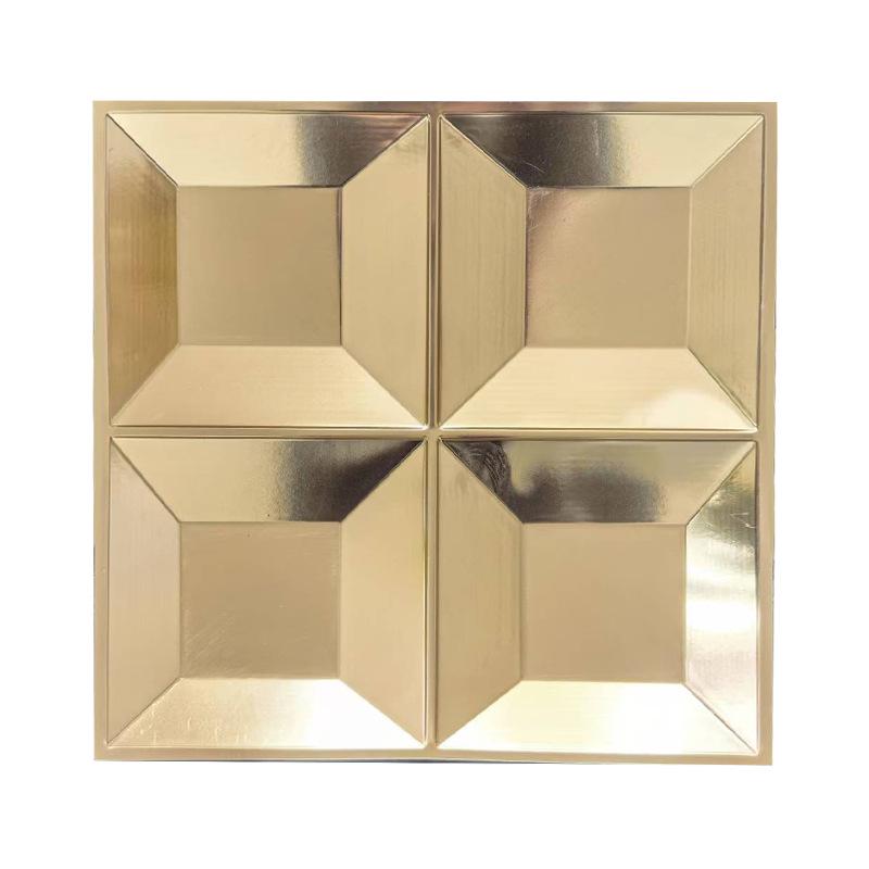 3D Embossed PVC Wall Panels for Hotel, Bedroom & TV Background Décor