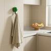 Round Head Suction Cup Hooks Non-Marking Kitchen Storage Hooks Wall Towel Hooks  Bathroom