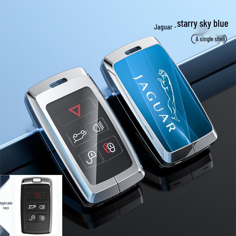 Jaguar Key Cover for XEL, XFL, E-Pace, F-Pace, F-Type, XE, XF, I-Pace, XJL.