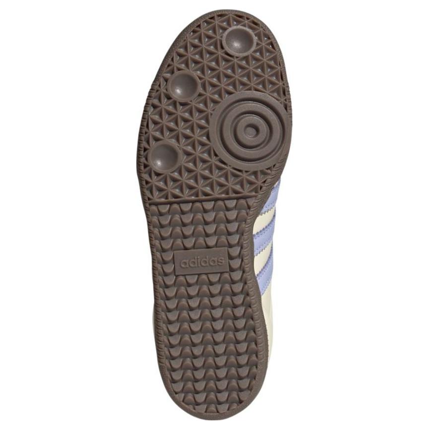 adidas Chaussures Lifestyle pour Femme Originals Samba OG W Blanc Crème Ton Violet Sable Strata JI2678
