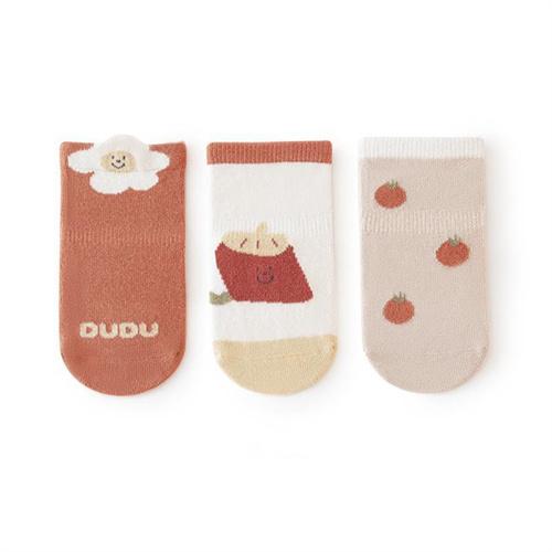 Lawadka 3Pairs/lot Toddler Baby Girls Boys Socks Cotton Print Newborn Socks for Girls Boys Soft Cute Children's Sock 0-5Years