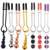 Stainless Steel Nipple Corrector U-Clamps with Gourd Pendant