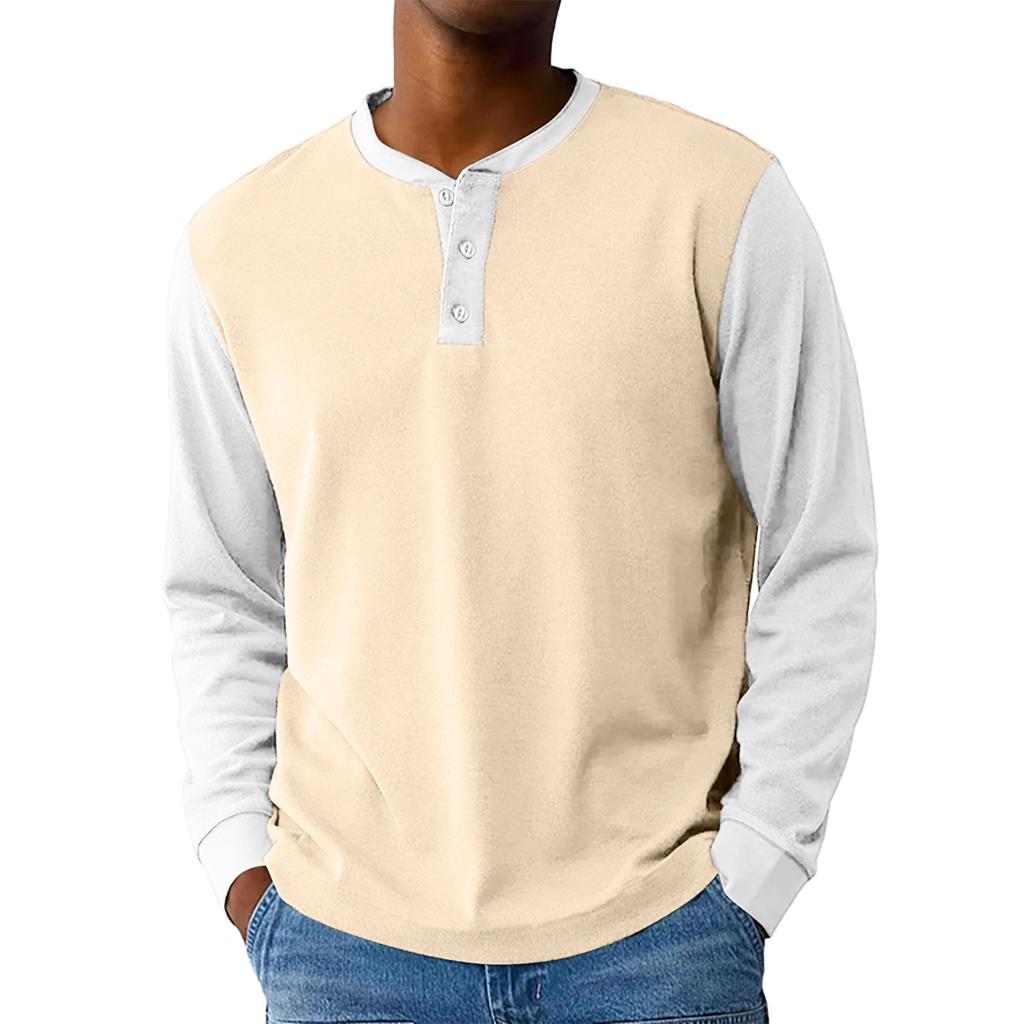 Men's Loose Casual  Long-sleeved Lapel Zip-up Hoodie