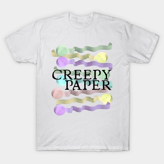 Men Black Print T-shirt Vampires Love Creepy Paper No-Cut Transfer Paper Print Cotton Tshirt L белый