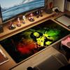 Bob Marley Poster Farbe Mauspads Großes Gaming Tischkissen Rutschfestes Laptop Tablet Großes Mauspads XXL Matte Mini PC Spielmatte Mit Verriegeltem Rand