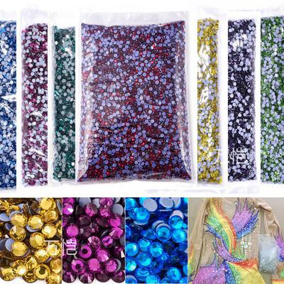 Imitation Österreichischer Hot Diamond, Glas Strass Hotmelt Klebeboden DIY Handyhülle Schönheit Kleidung Accessoires