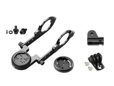 Suporte Combo Tipo 19 RecMount para Tipo 2 de Ciclista para diâmetro de abraçadeira de guidão Garmin/Bryton "Terceira Geração" (com GP-K400A + GP-CATHL1) [N19-BRY+GP]