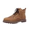 Vintage Martin Boots Leather Men'S Boots Tooling Boots Cowhide Short Boots Breathable Locomotive Boots Desert Boots Men'S Shoes