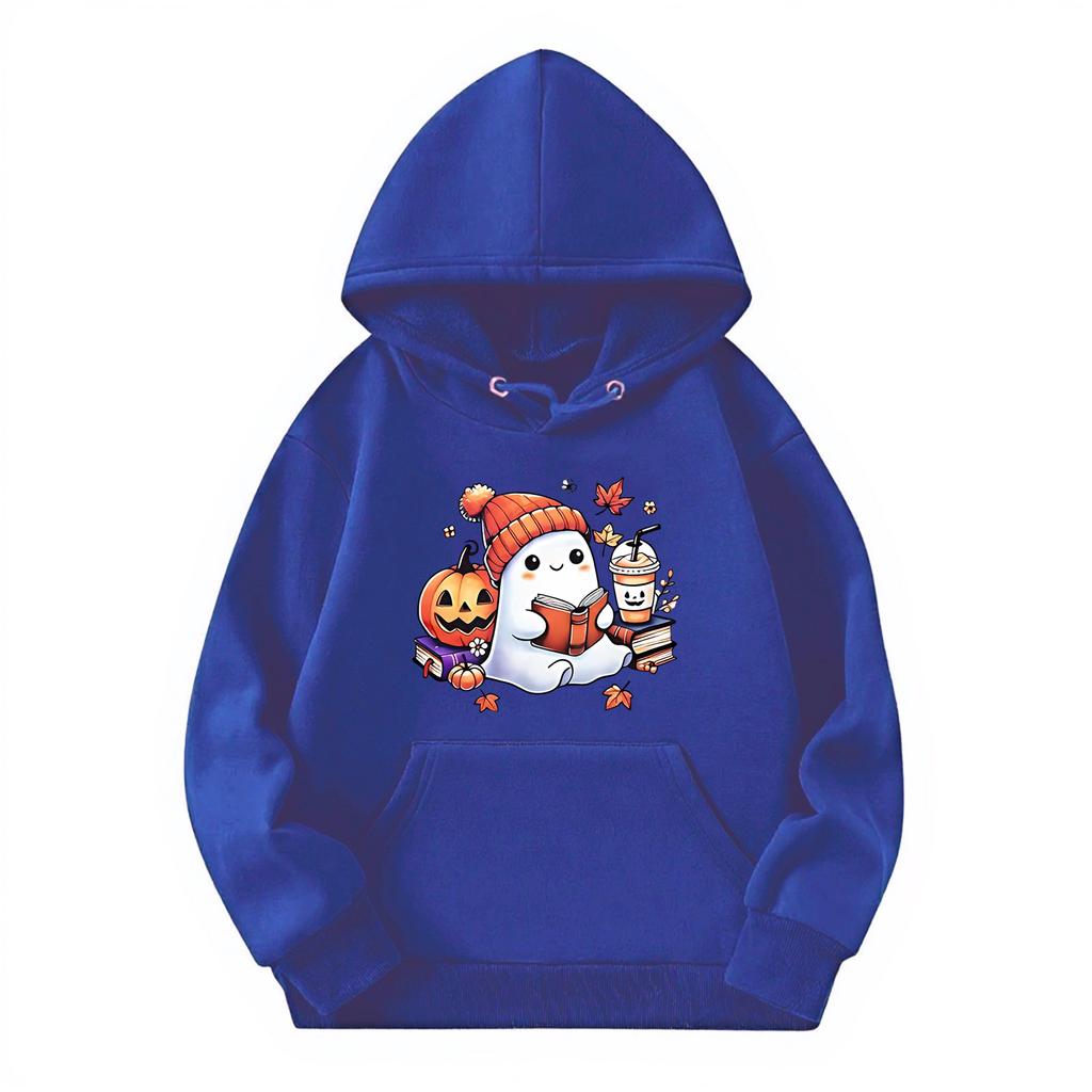 Women's Hooded Gradient Printed Long Sleeved Sweatshirt Loose Women's Sweatshirt  Sweatshirt