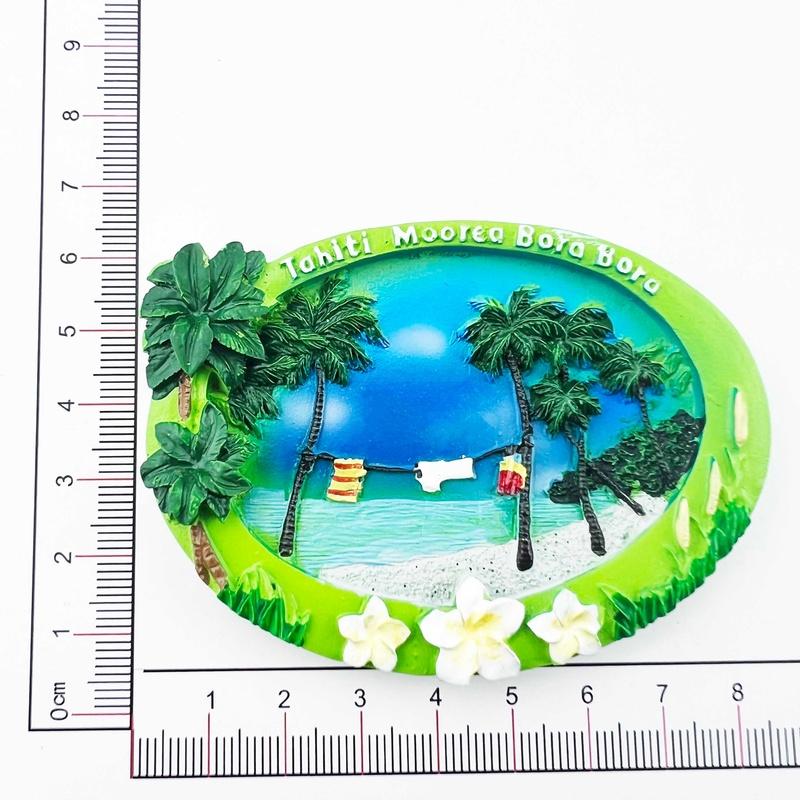Frankreich Tourismus Souvenirs Kühlschrankmagnete Wohnkultur Tahiti Paris Reisen Kühlschrank Magnetische Aufkleber Hochzeitsgeschenke