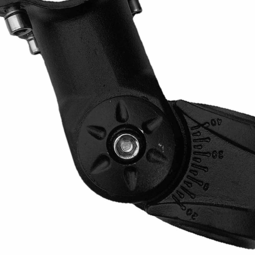 Verstellbarer Fahrradvorbau aus Aluminiumlegierung für 28,6 mm Gabelschaftrohr, 31,8 mm Lenkerverstellung