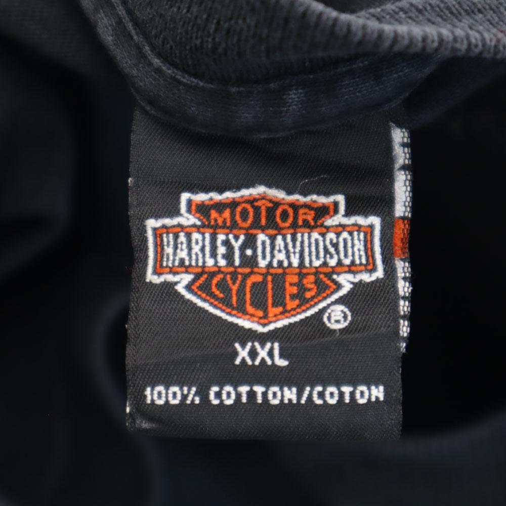 HARLEY DAVIDSON 90s Print Short sleeve Single stitch T-shirt Men's Used